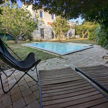 Avec Piscine Proche Plages Σπίτι διακοπών Pérols